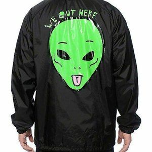 RIPNDIP We Out Here Coach Jacket size XL